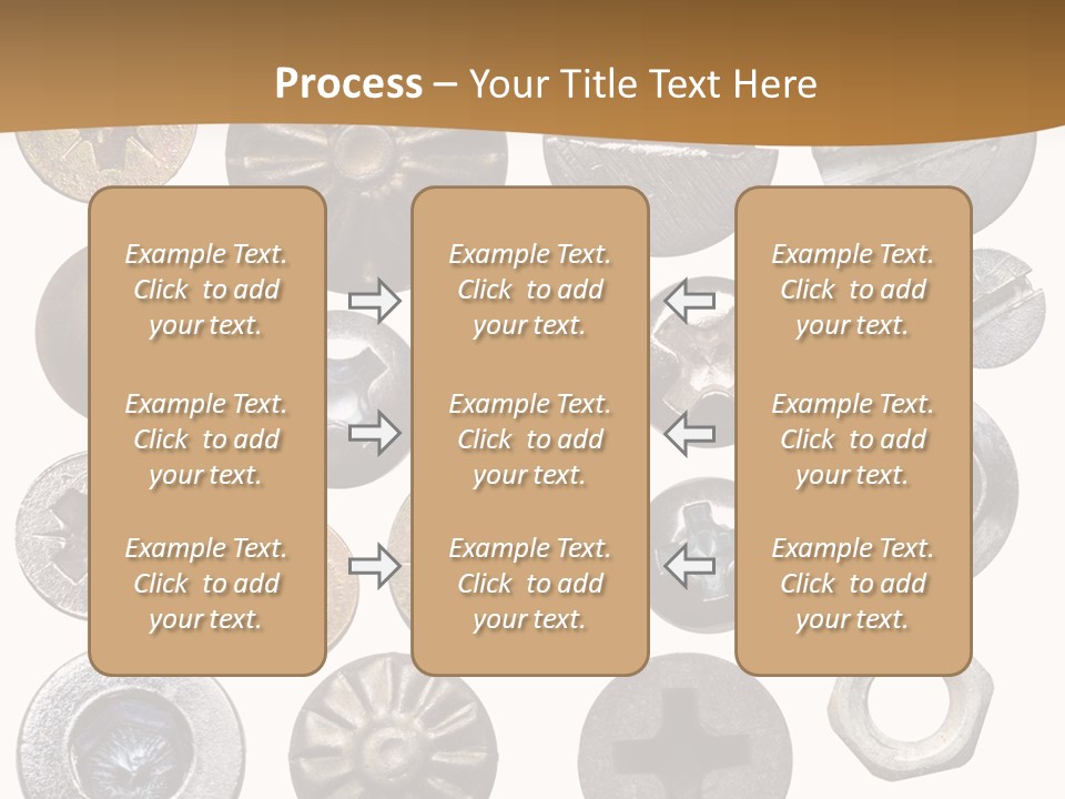 Screw Heads PowerPoint Template