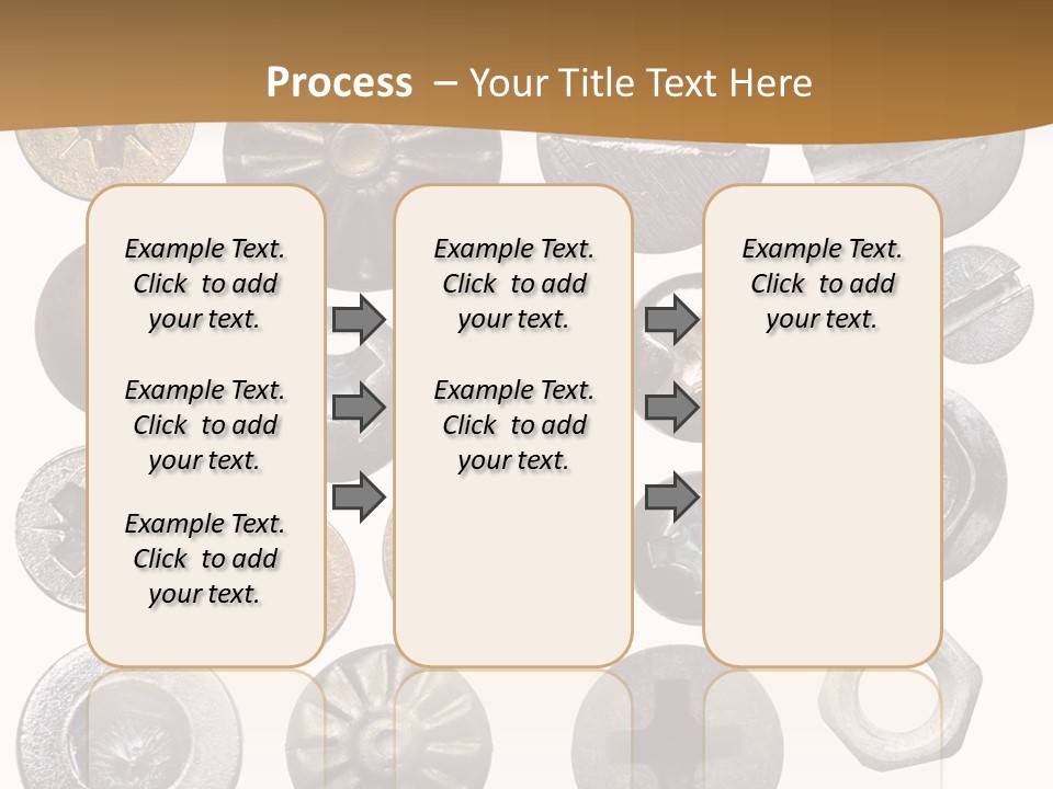 Screw Heads PowerPoint Template