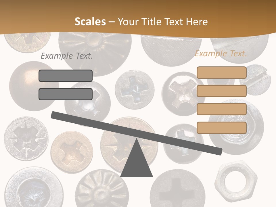 Screw Heads PowerPoint Template