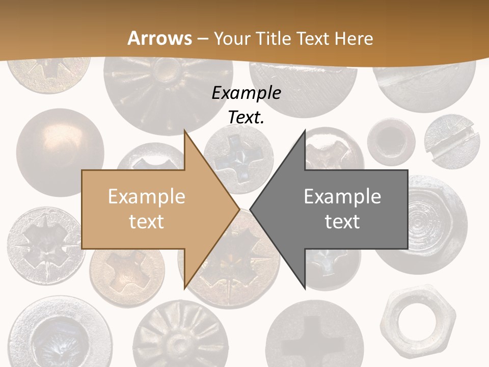 Screw Heads PowerPoint Template