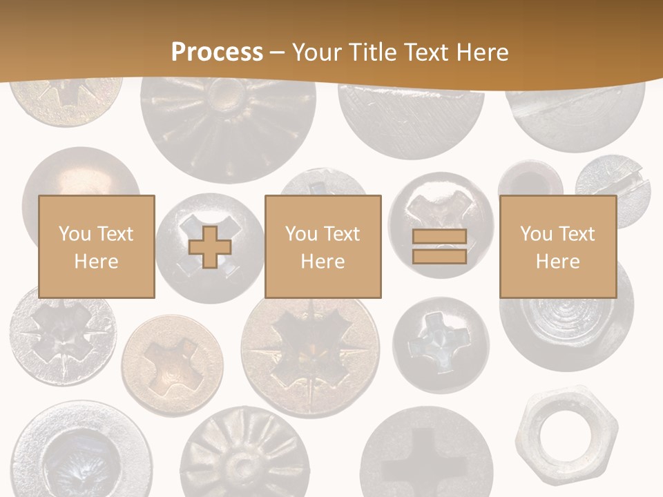 Screw Heads PowerPoint Template