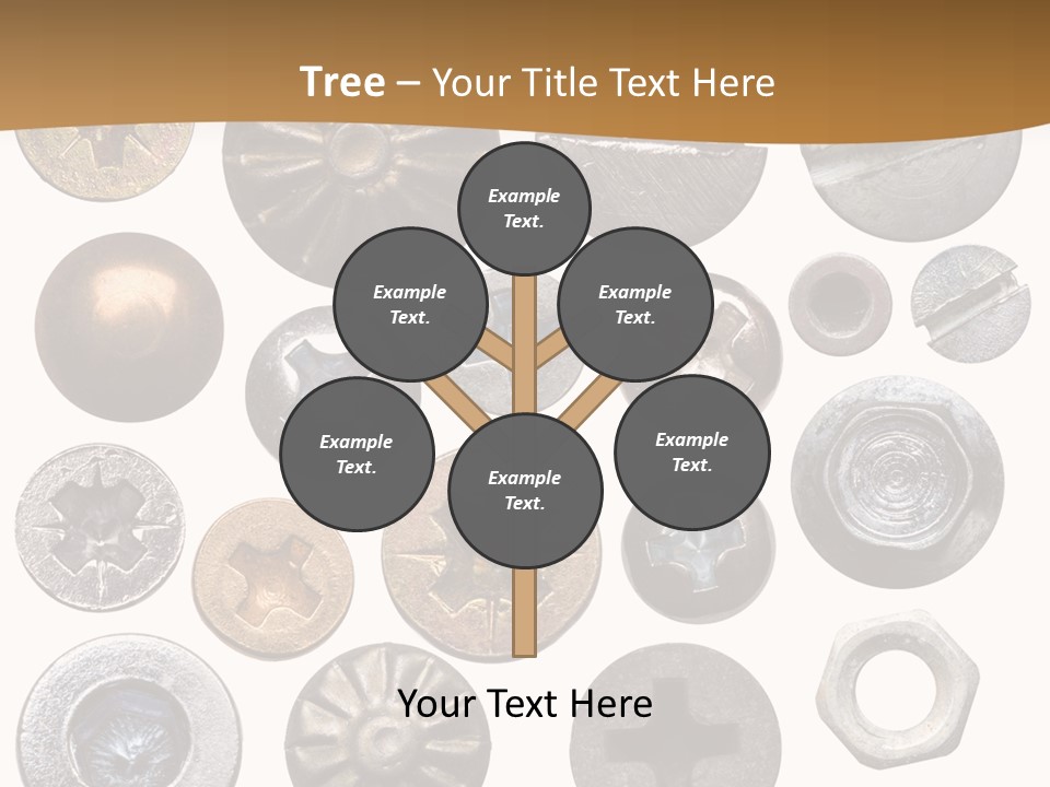 Screw Heads PowerPoint Template