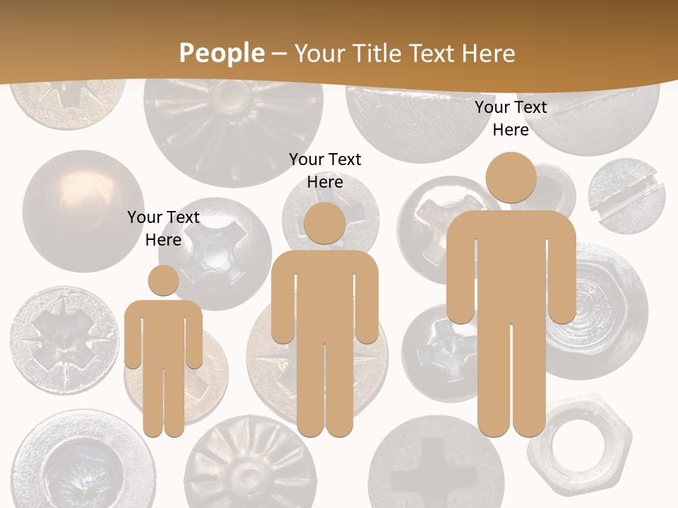 Screw Heads PowerPoint Template