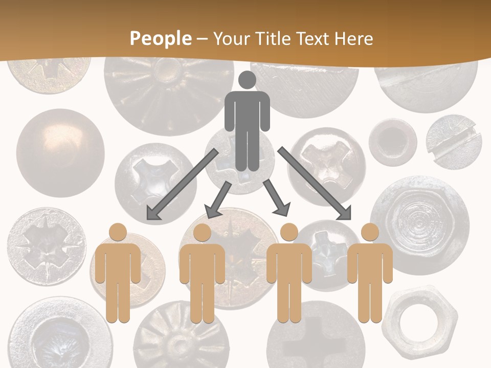 Screw Heads PowerPoint Template