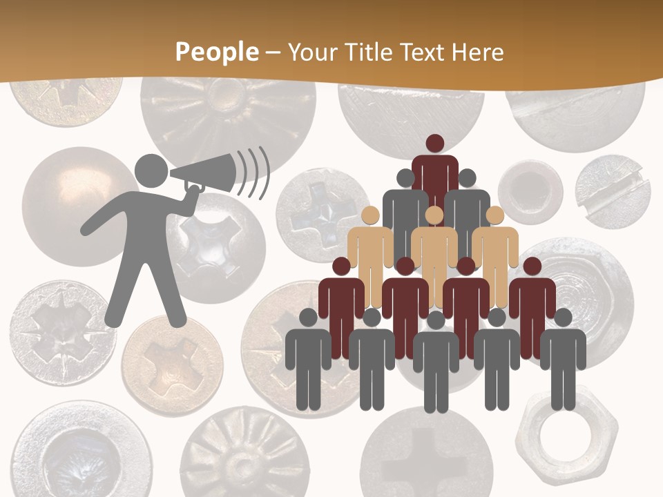 Screw Heads PowerPoint Template