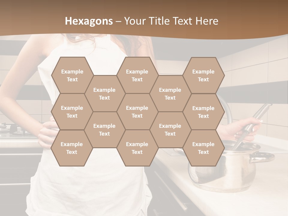 Lingerie Work Portrait PowerPoint Template