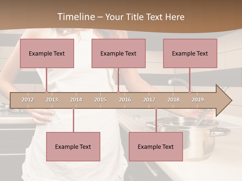 Lingerie Work Portrait PowerPoint Template