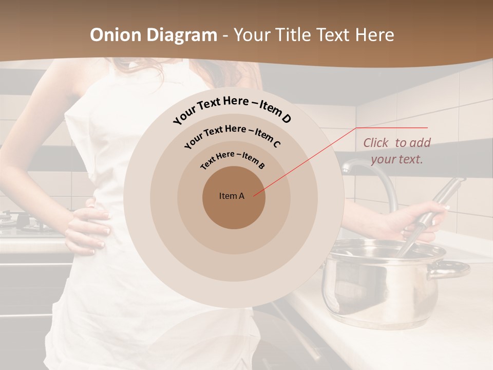 Lingerie Work Portrait PowerPoint Template