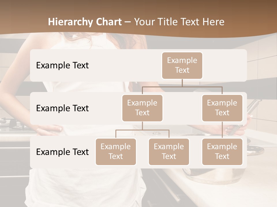 Lingerie Work Portrait PowerPoint Template