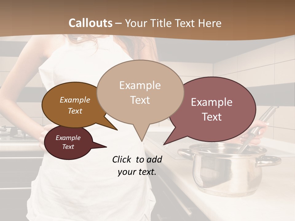 Lingerie Work Portrait PowerPoint Template