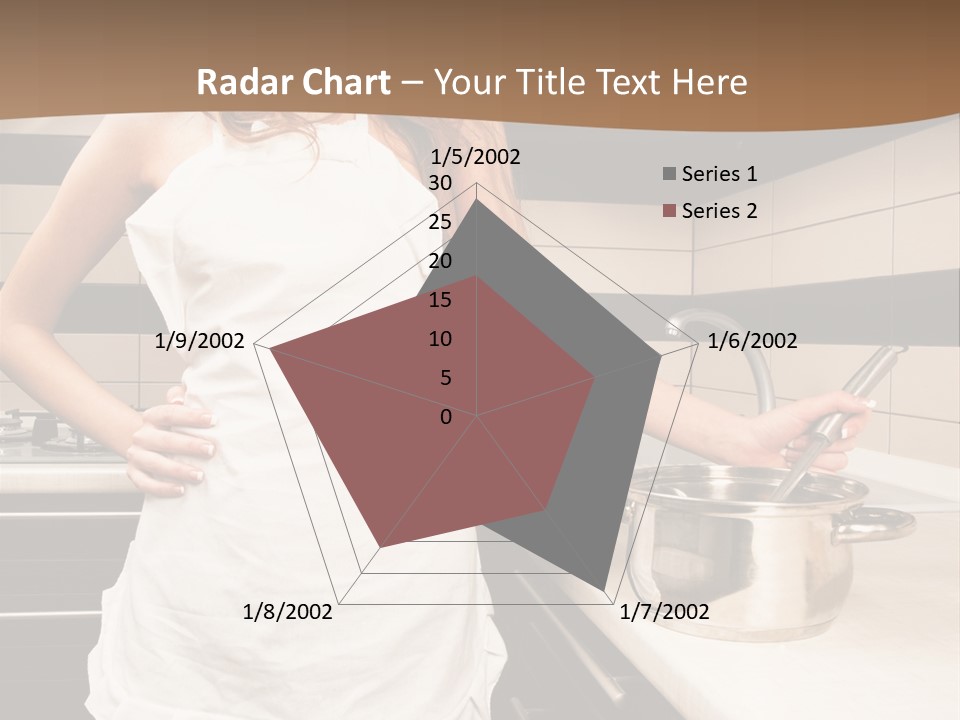 Lingerie Work Portrait PowerPoint Template