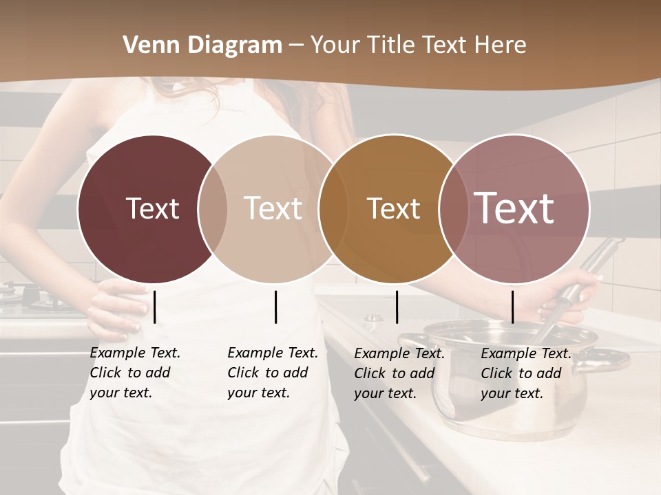 Lingerie Work Portrait PowerPoint Template