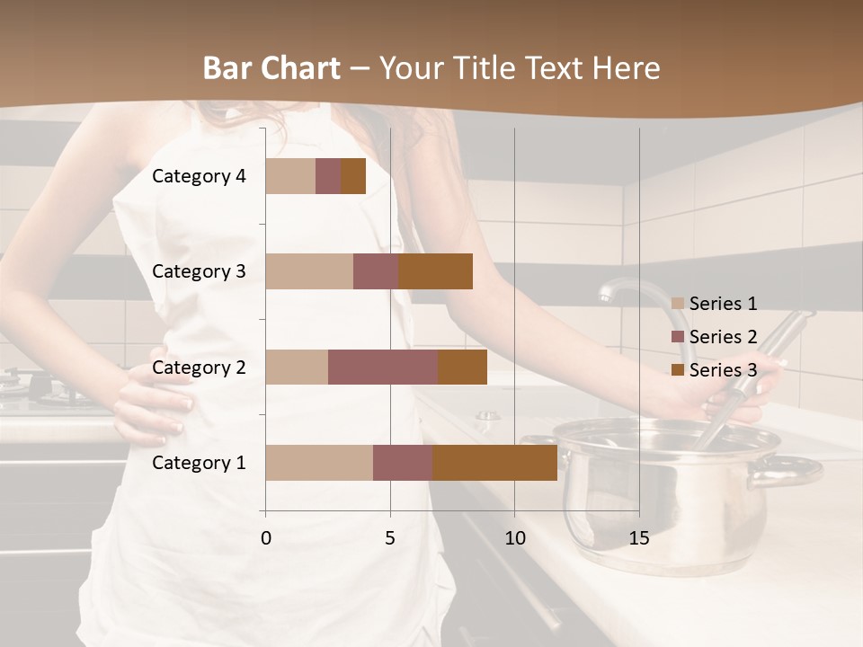 Lingerie Work Portrait PowerPoint Template