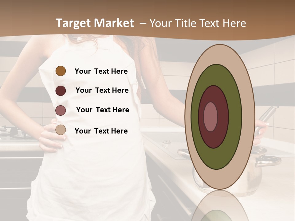 Lingerie Work Portrait PowerPoint Template