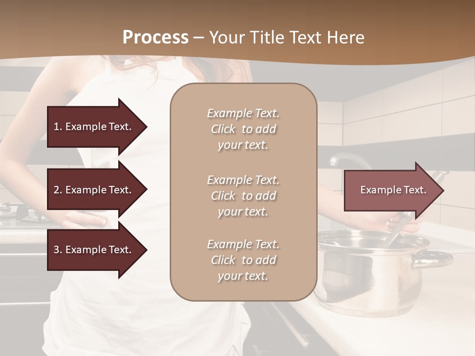 Lingerie Work Portrait PowerPoint Template