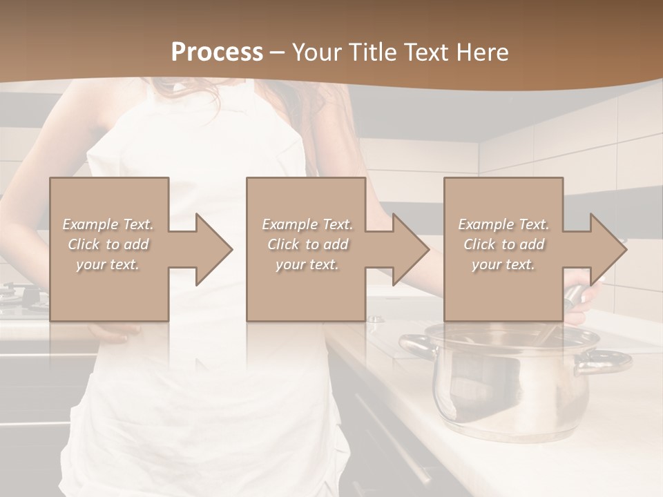 Lingerie Work Portrait PowerPoint Template