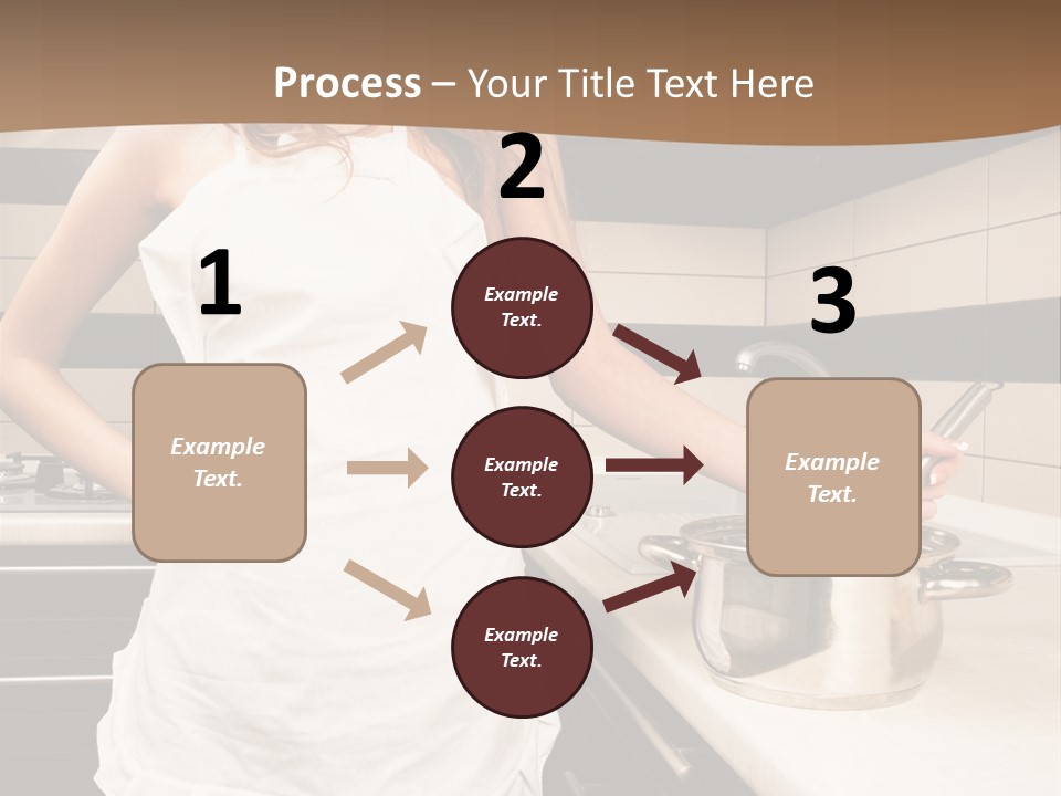 Lingerie Work Portrait PowerPoint Template