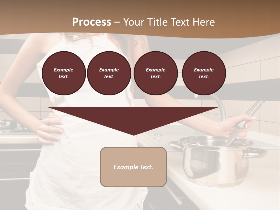 Lingerie Work Portrait PowerPoint Template