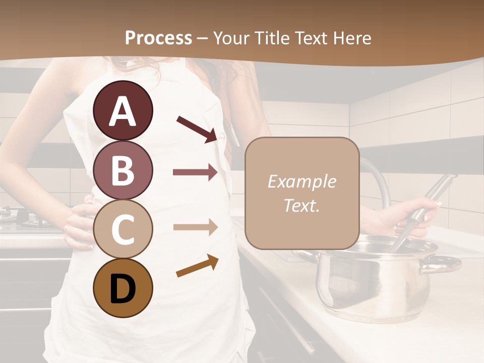 Lingerie Work Portrait PowerPoint Template