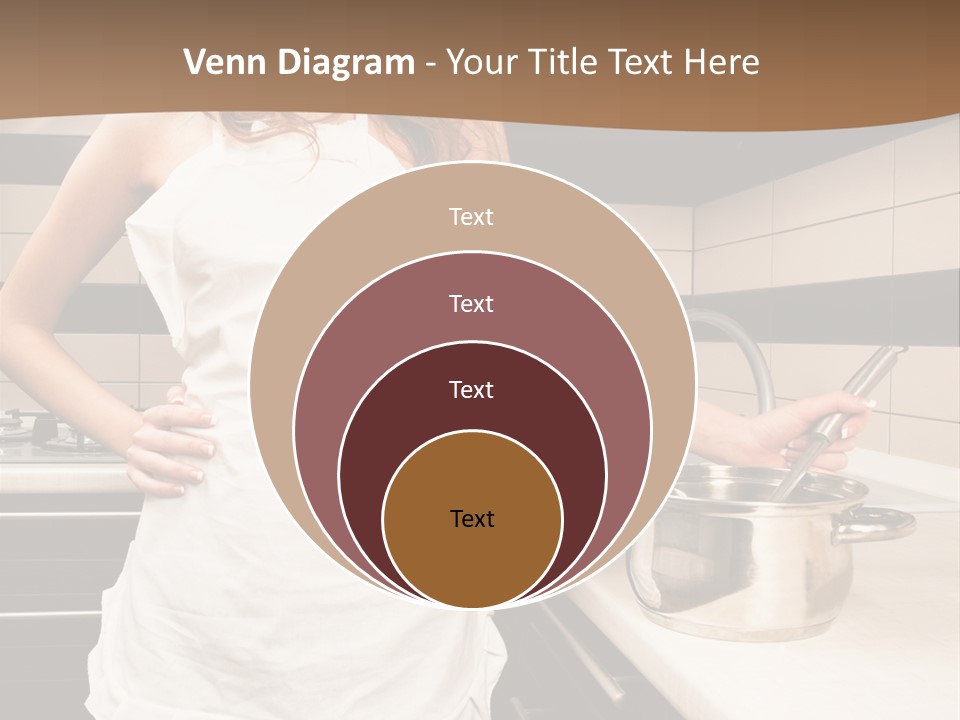 Lingerie Work Portrait PowerPoint Template