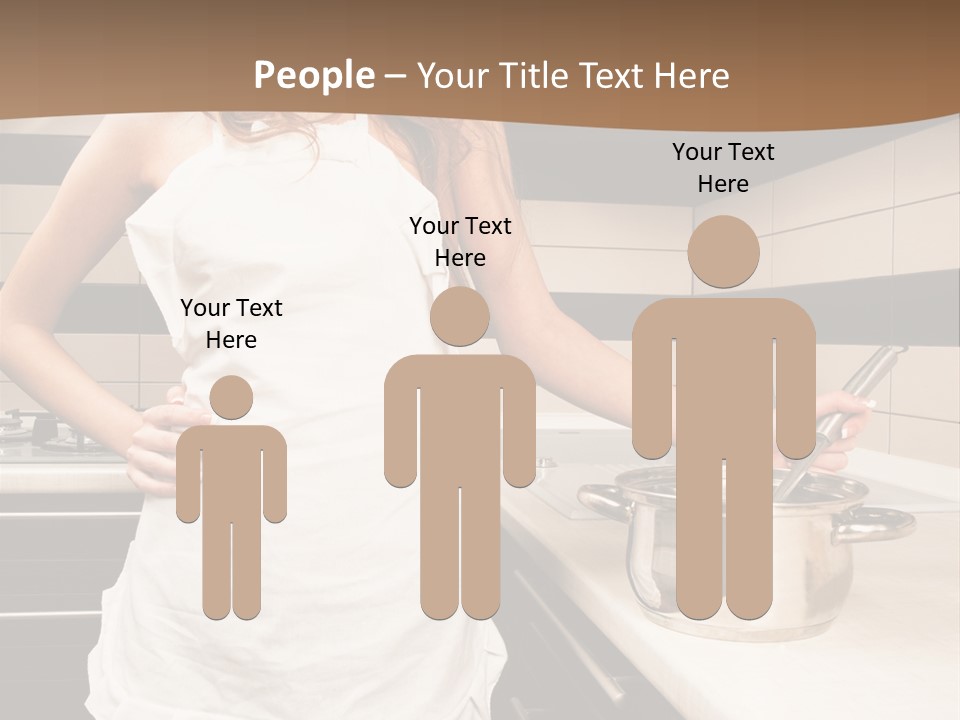 Lingerie Work Portrait PowerPoint Template