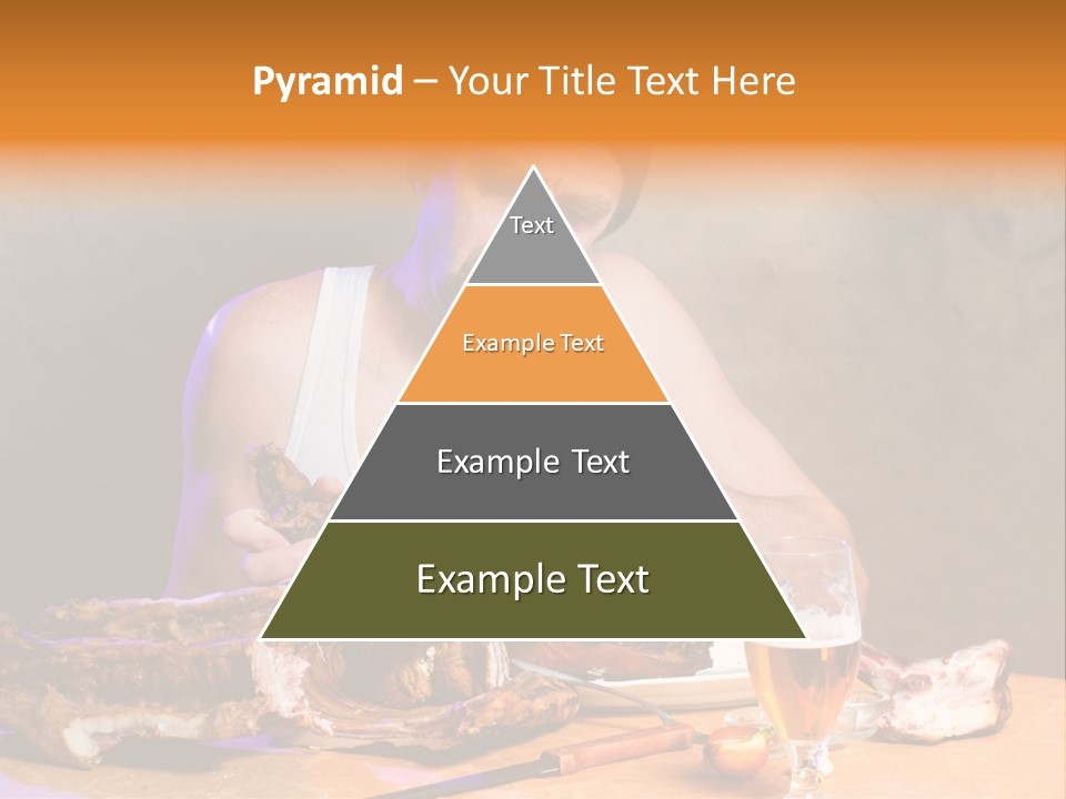 Beer And Pork PowerPoint Template