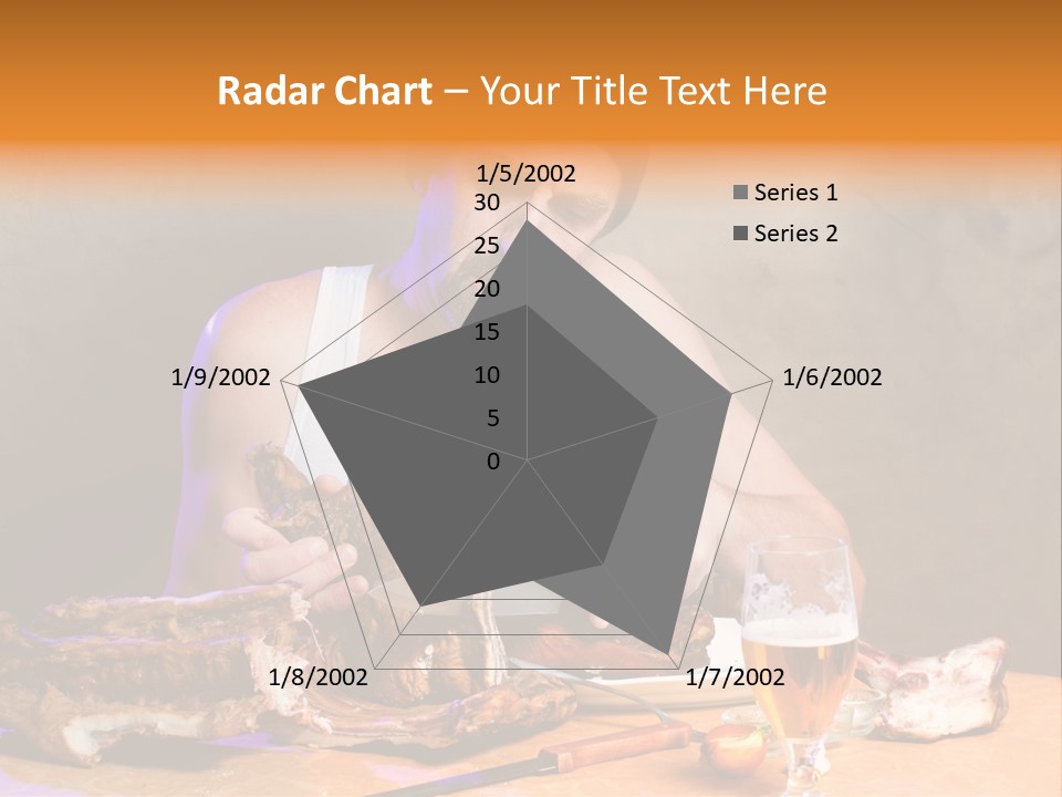 Beer And Pork PowerPoint Template