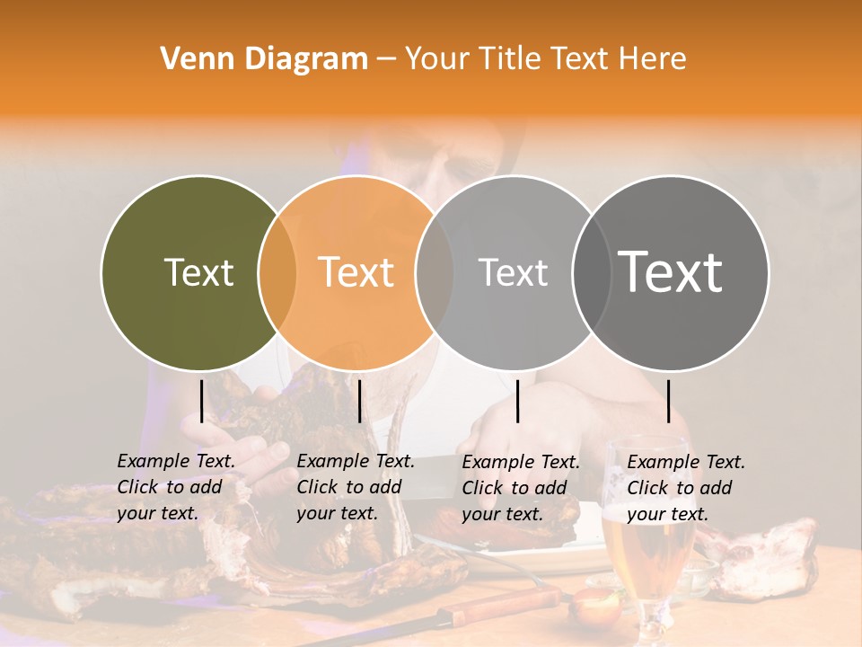 Beer And Pork PowerPoint Template