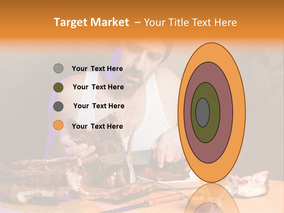 Beer And Pork PowerPoint Template