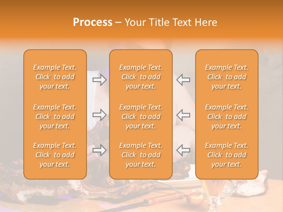 Beer And Pork PowerPoint Template