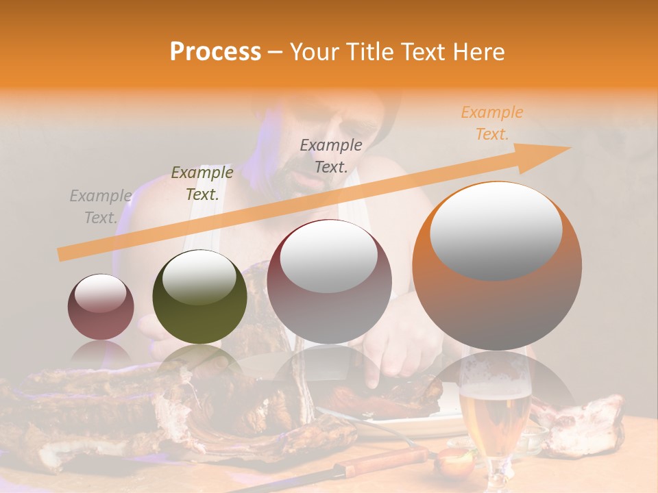 Beer And Pork PowerPoint Template