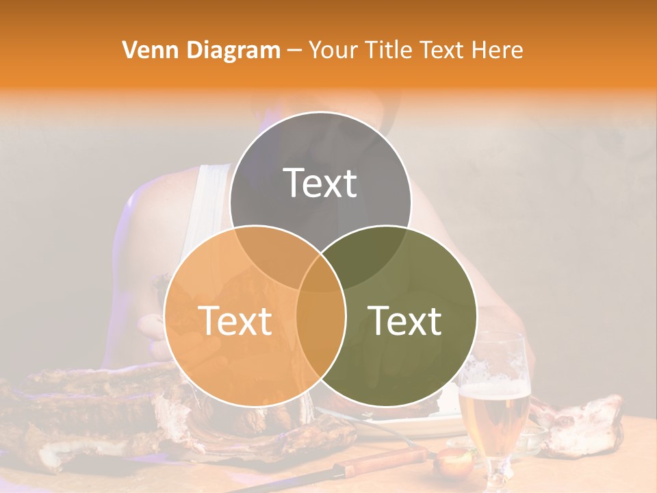 Beer And Pork PowerPoint Template