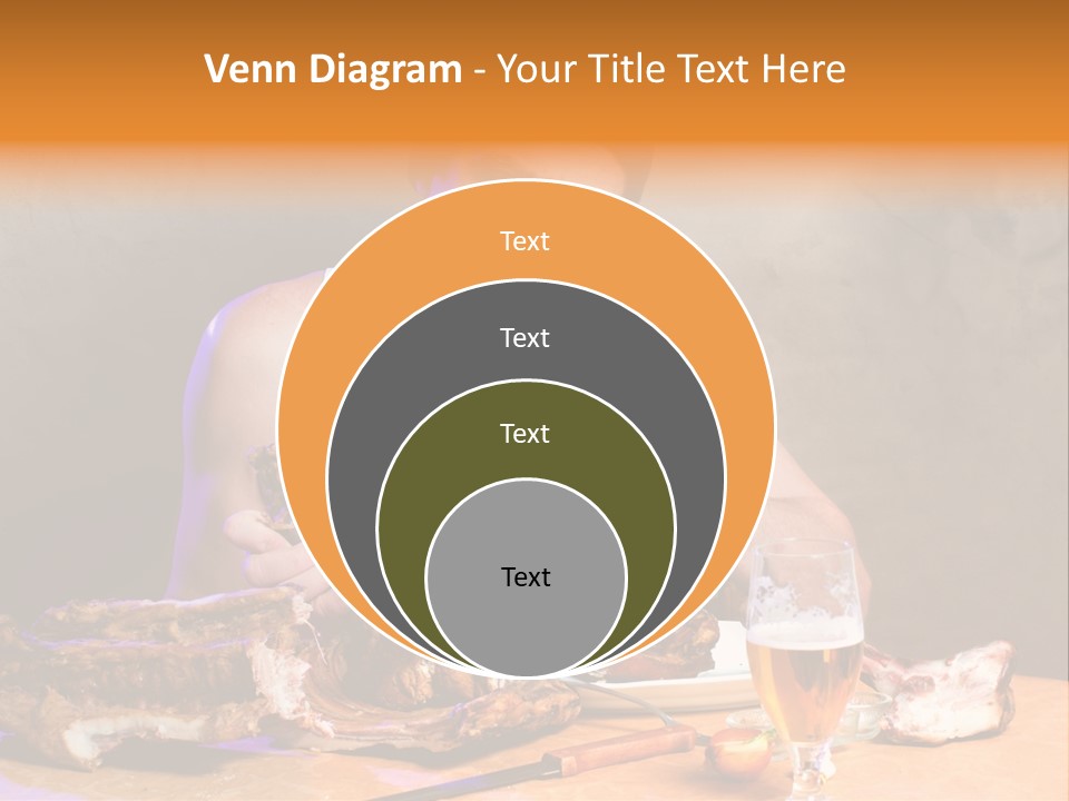 Beer And Pork PowerPoint Template