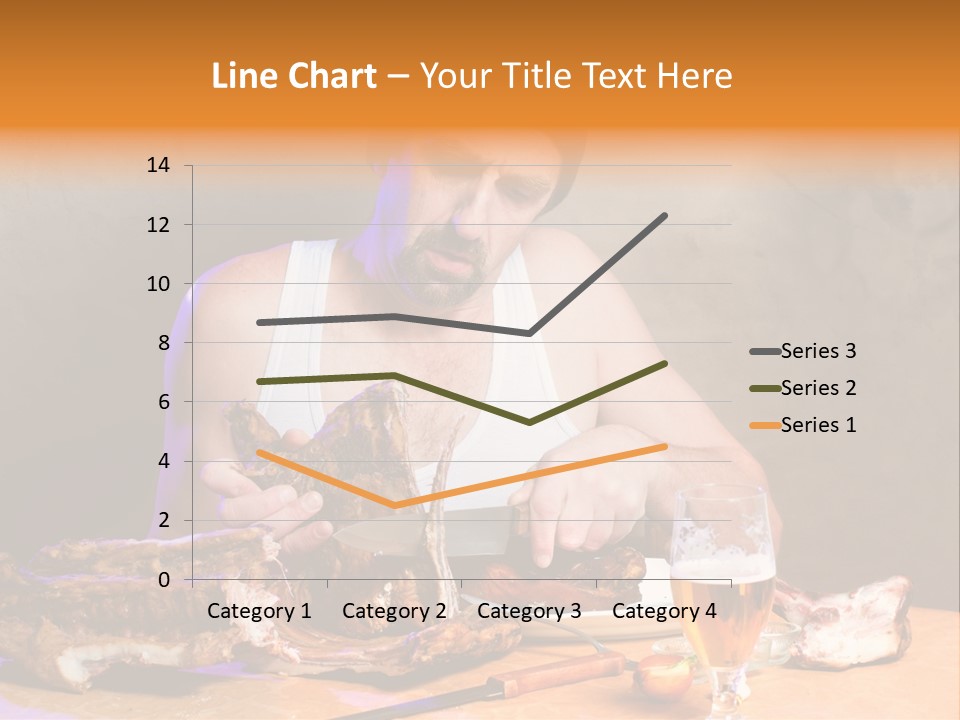 Beer And Pork PowerPoint Template