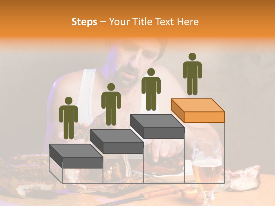 Beer And Pork PowerPoint Template