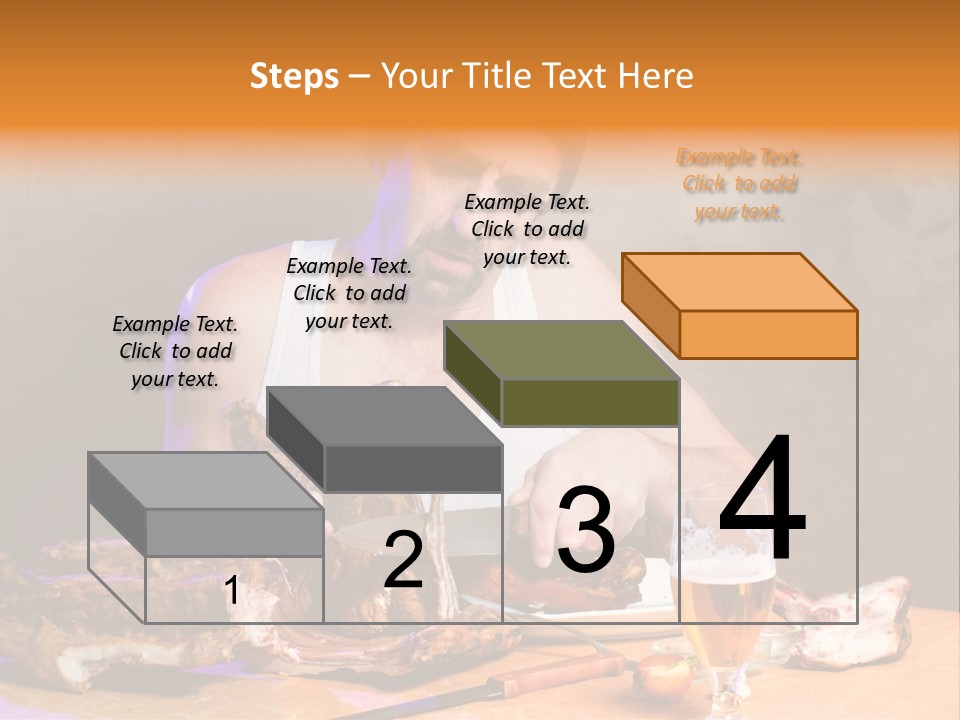 Beer And Pork PowerPoint Template