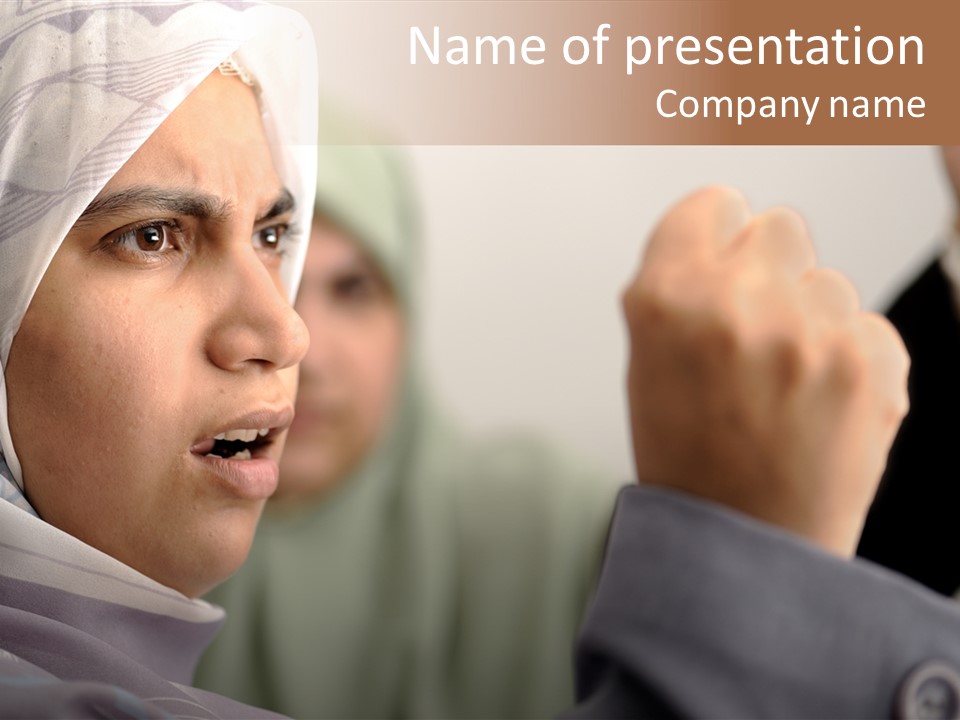 Cruelty Abuse Orphan PowerPoint Template