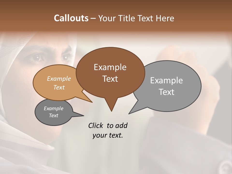 Cruelty Abuse Orphan PowerPoint Template