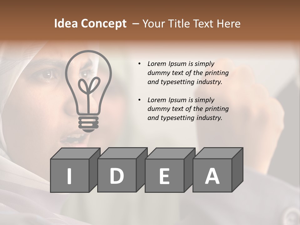 Cruelty Abuse Orphan PowerPoint Template