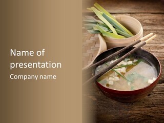 Miso Soup PowerPoint Template