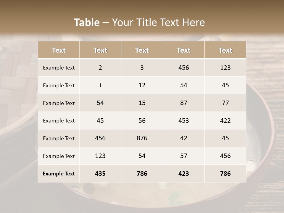 Miso Soup PowerPoint Template