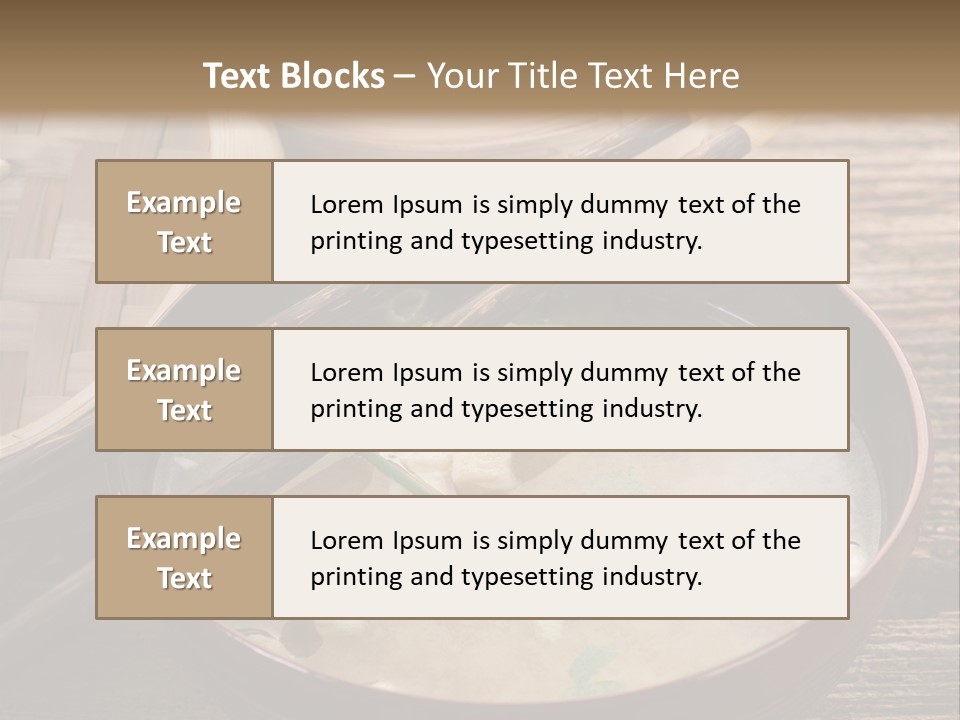 Miso Soup PowerPoint Template