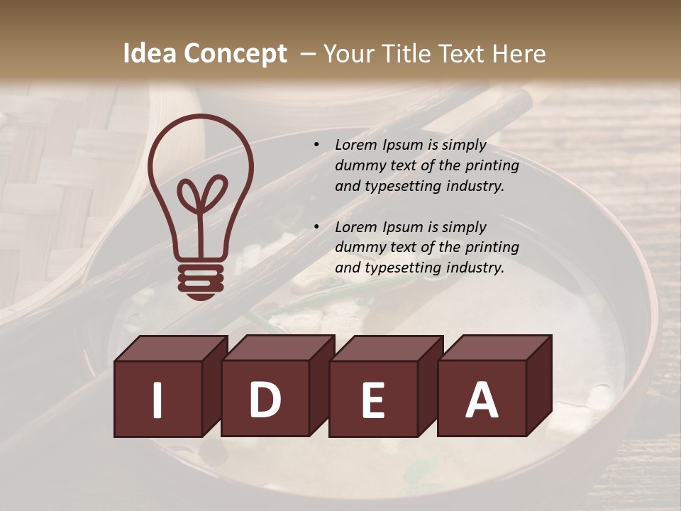 Miso Soup PowerPoint Template