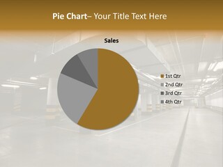 Shopping Dividing Pipe PowerPoint Template