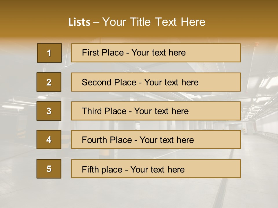 Shopping Dividing Pipe PowerPoint Template