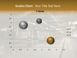 Shopping Dividing Pipe PowerPoint Template