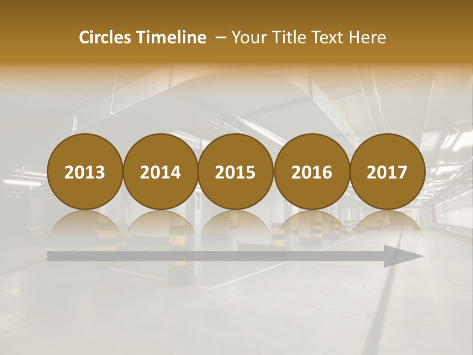 Shopping Dividing Pipe PowerPoint Template