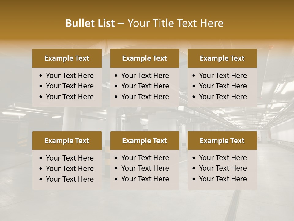 Shopping Dividing Pipe PowerPoint Template