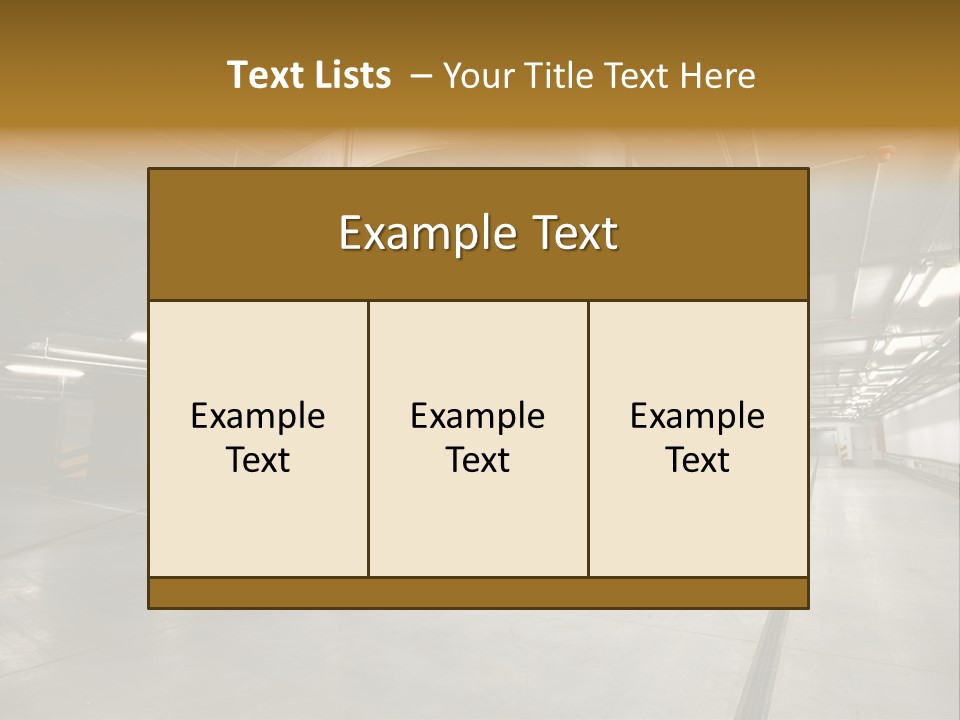 Shopping Dividing Pipe PowerPoint Template