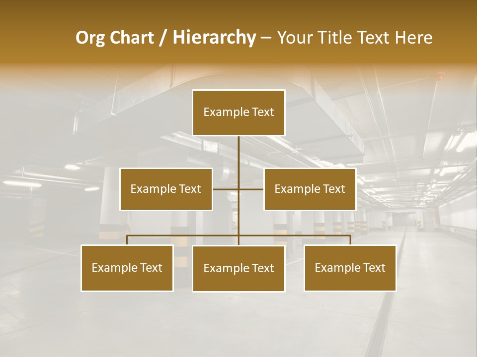 Shopping Dividing Pipe PowerPoint Template